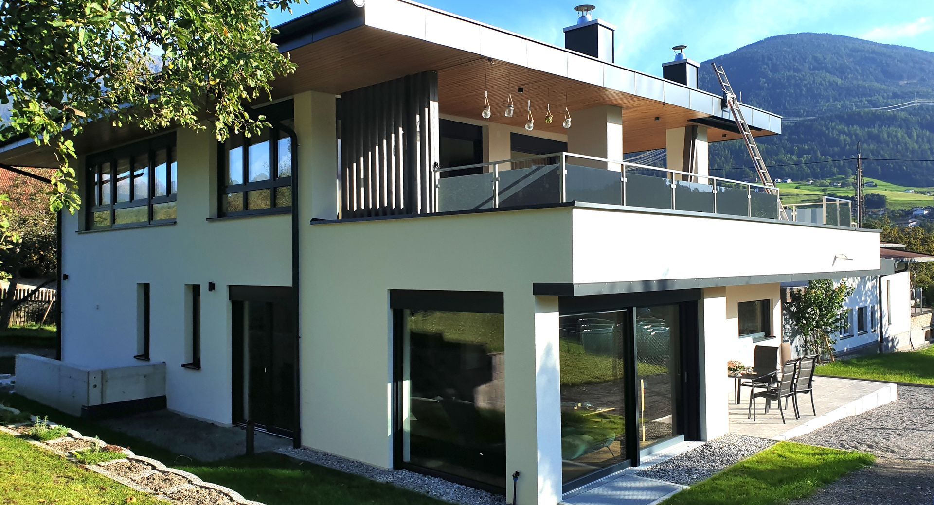 modernes Haus Einfamilienhaus Karres Tirol Massivbau ultimate bau wohntraum