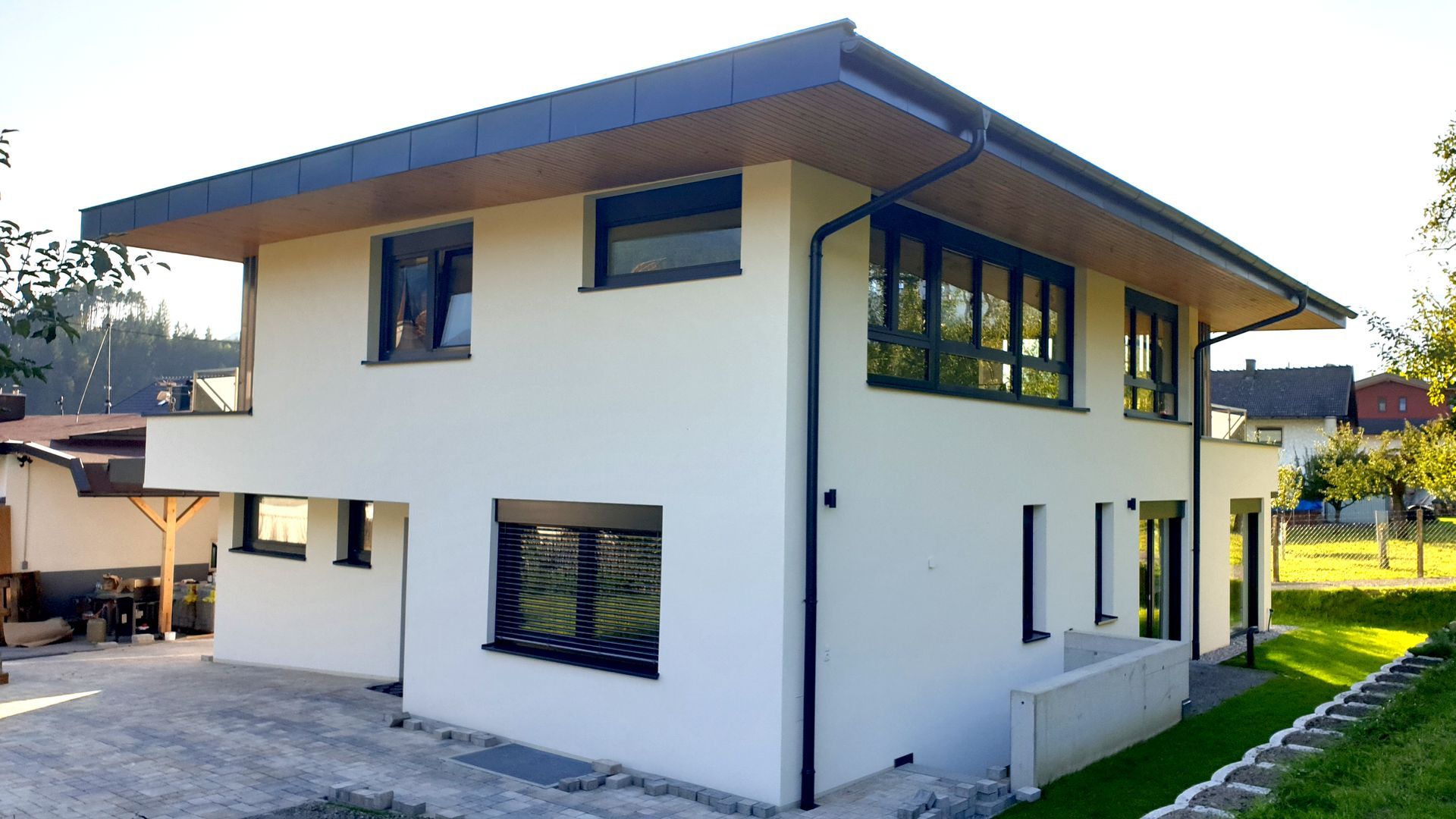 modernes Haus Einfamilienhaus Karres Tirol Massivbau ultimate bau wohntraum