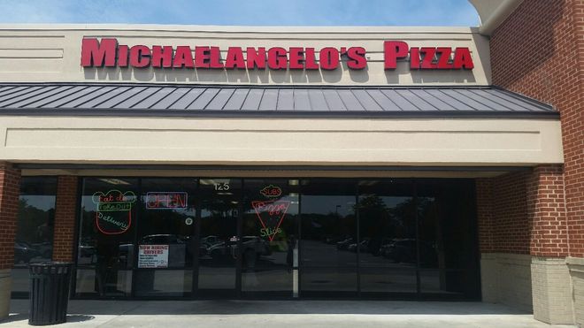 Exterior View of Michaelangelo's of Greenville
