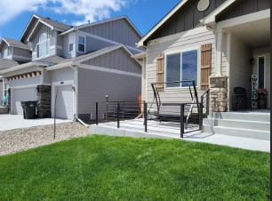 iron fence and gates