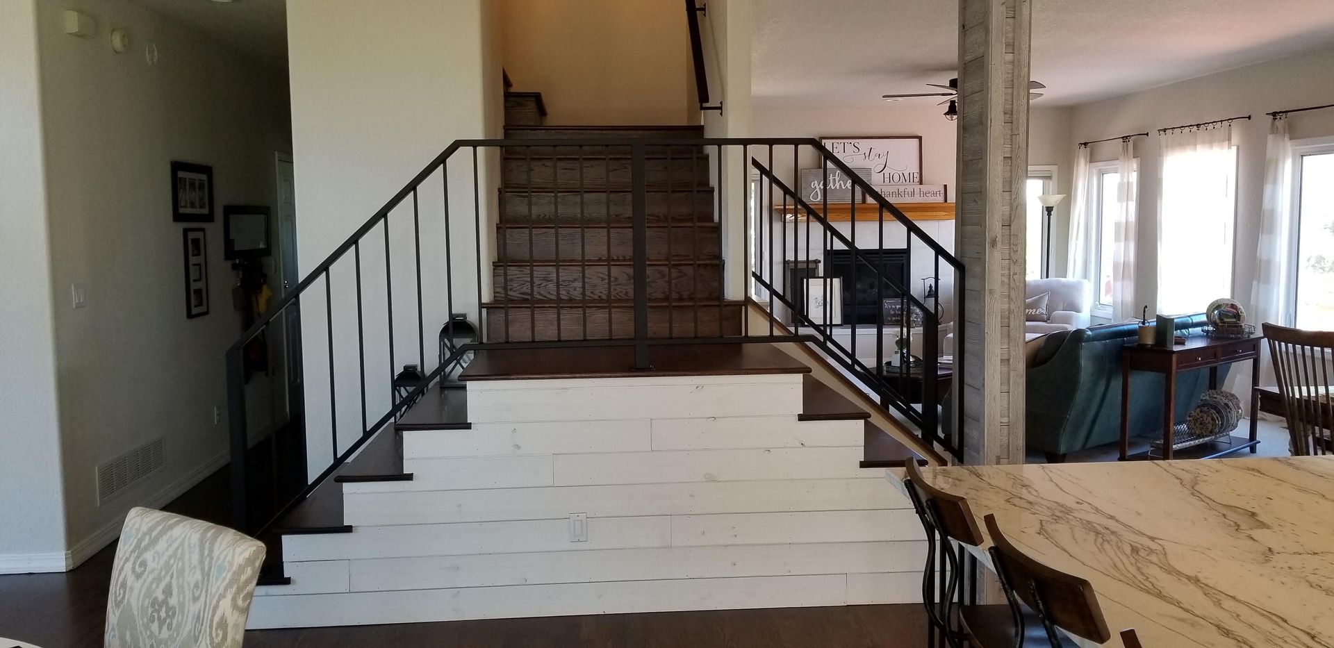  metal banister railing