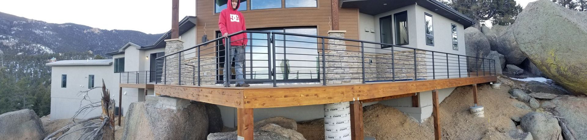 iron fence and gates