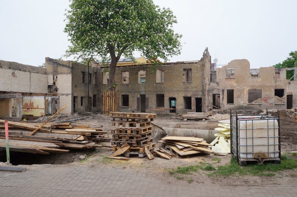 Building under construction