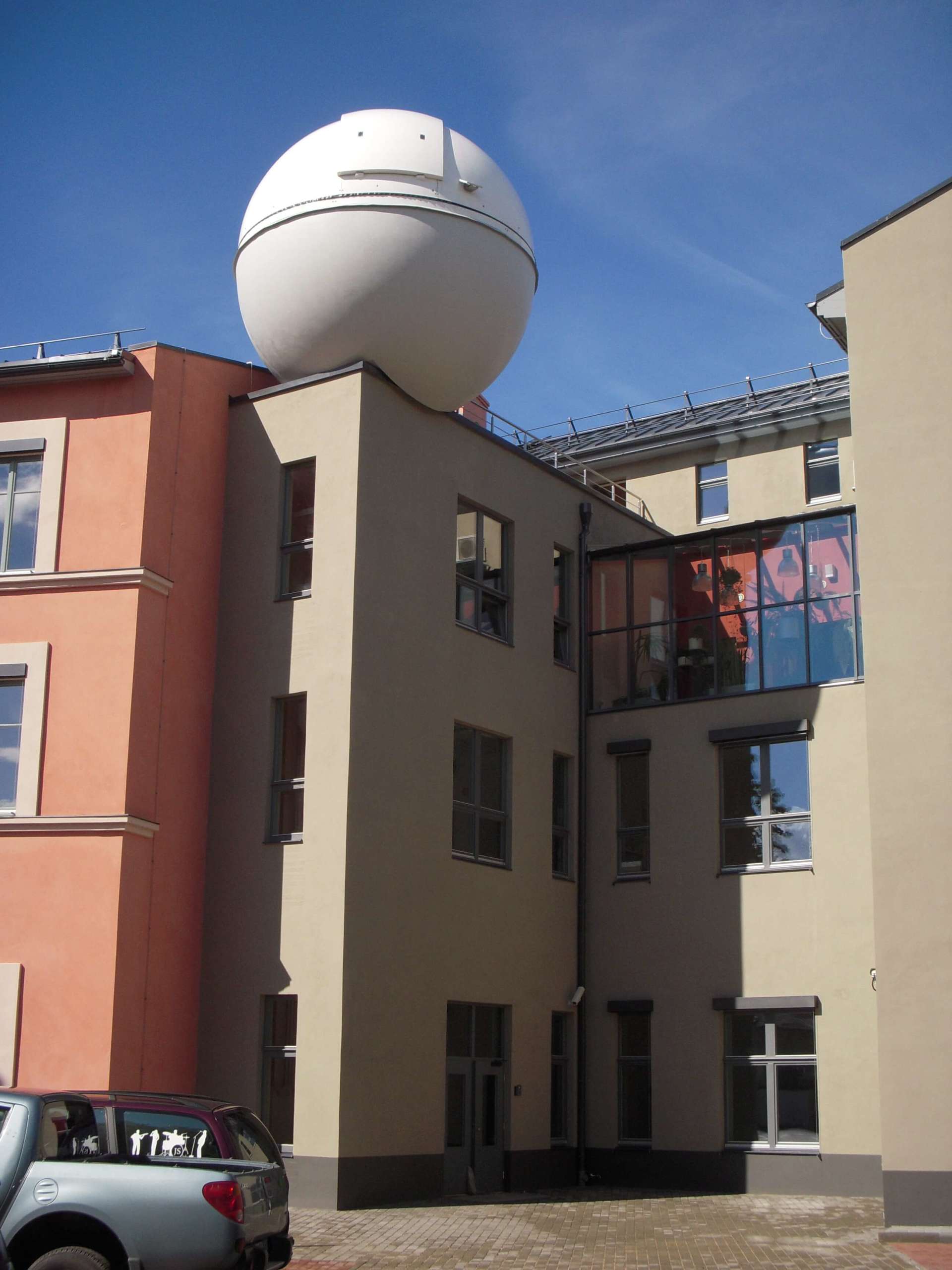 Creativity house from the outside