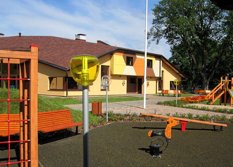 Yellow kindergarten