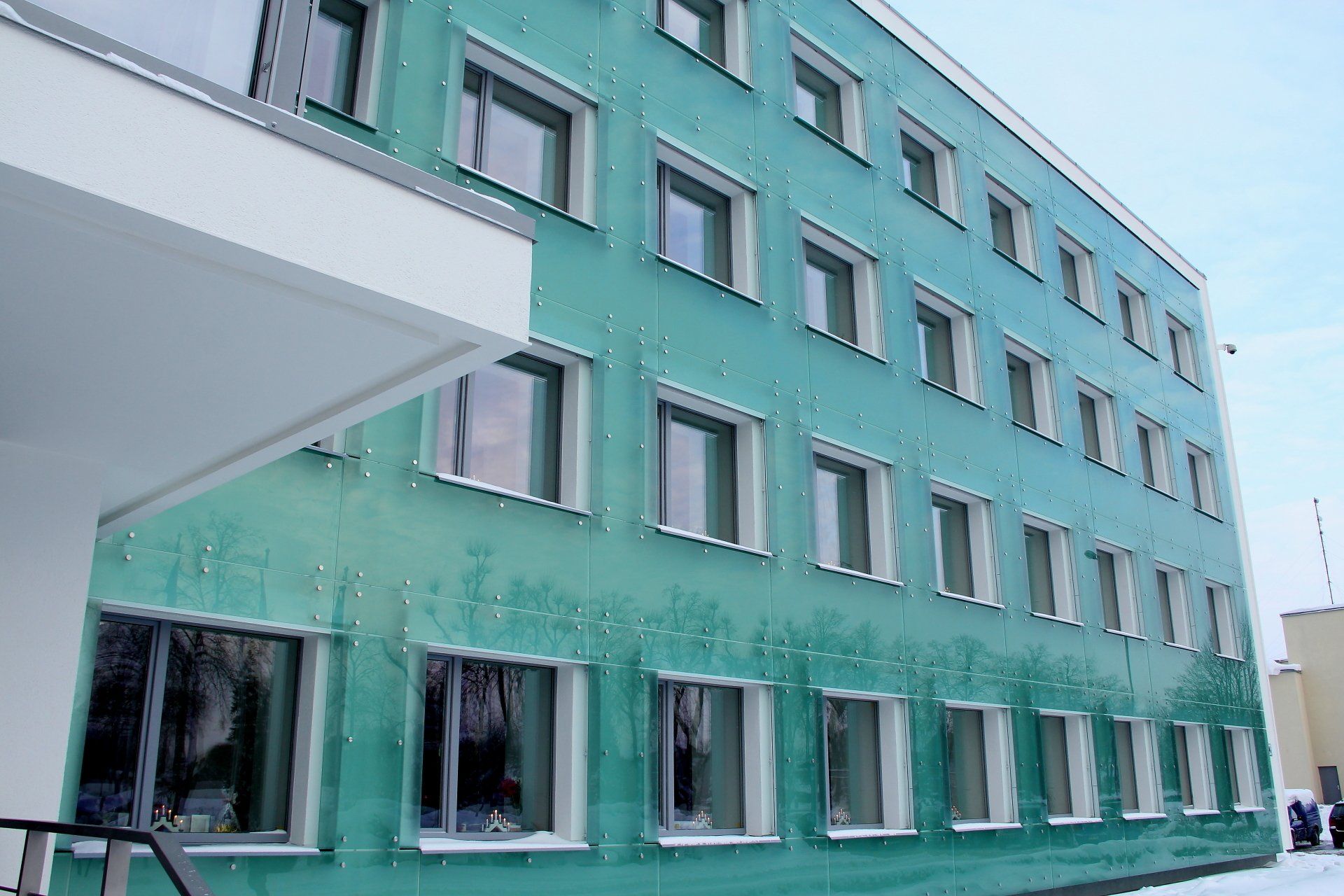 domes ēkas ārsiena