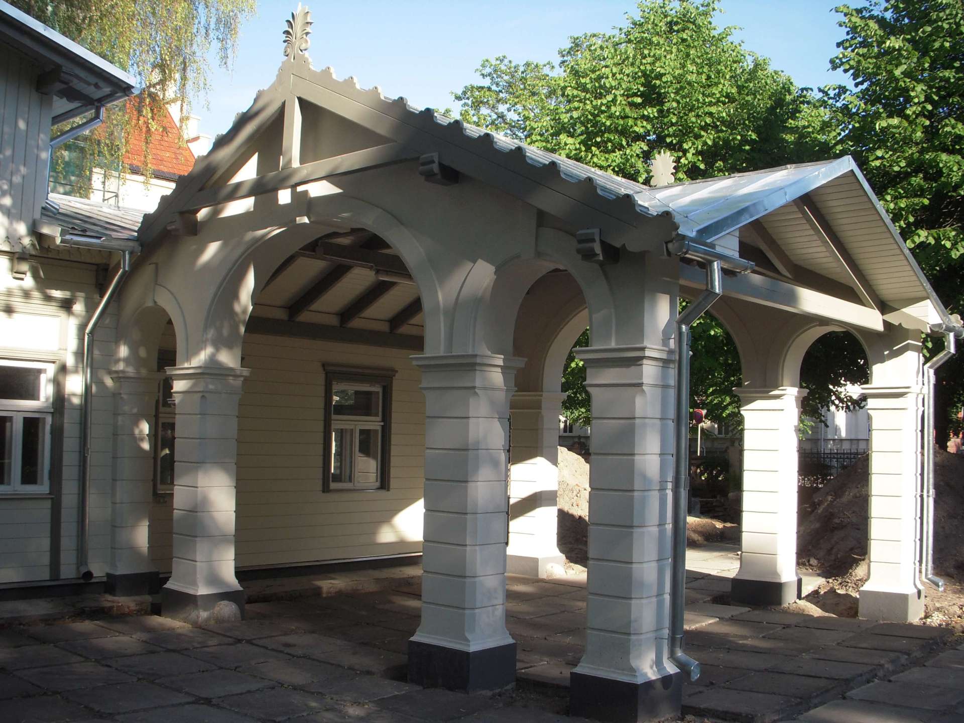 Terrace of Liepaja Museum