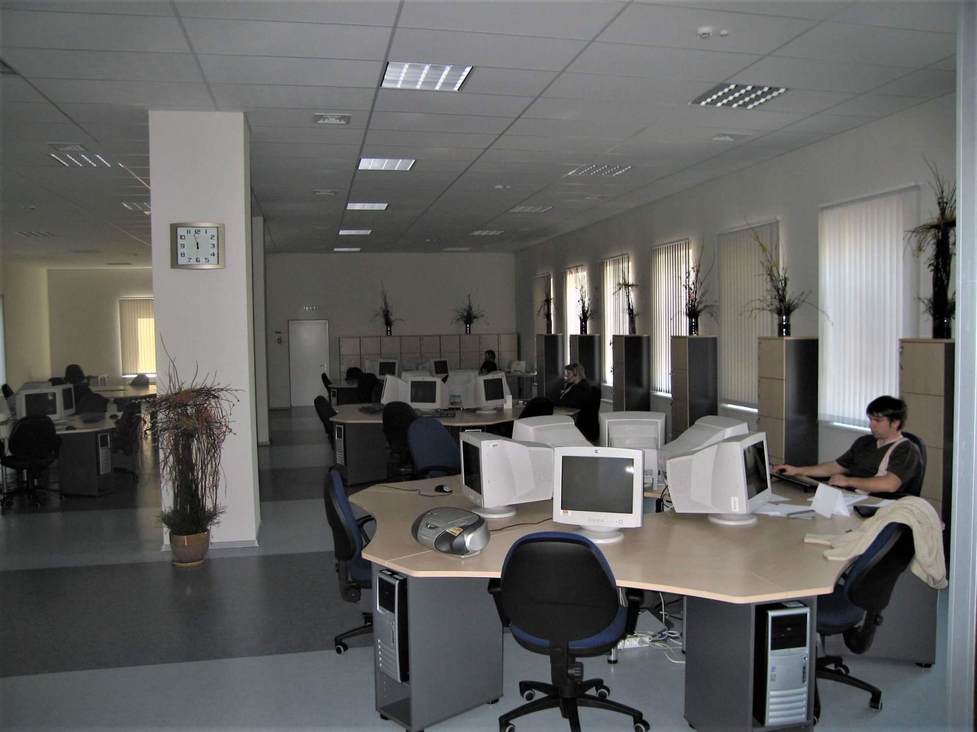 Labiekārtota ofisa telpa