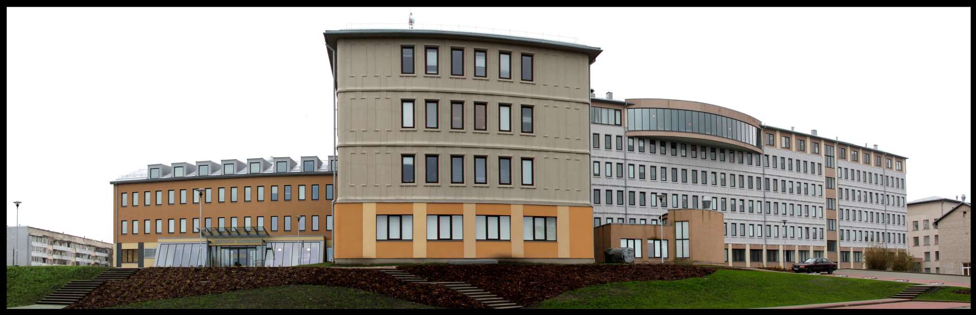 Ventspils augstskolas galvenā ieeja