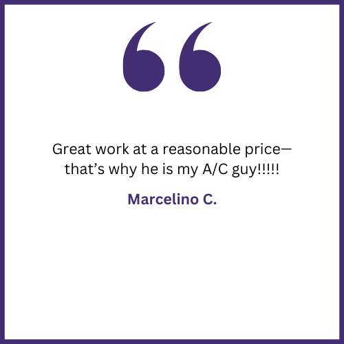 Marcelino c. wrote a great work at a reasonable price that 's why he is my a / c guy !!!