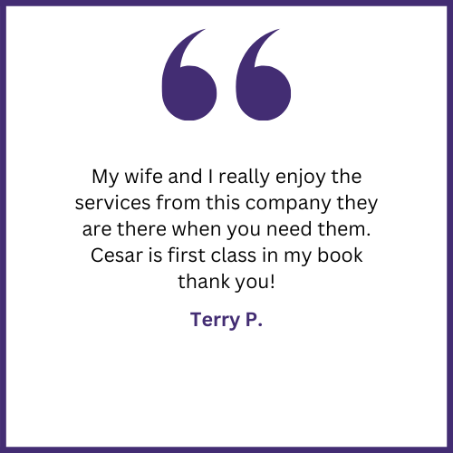 My wife and i really enjoy the services from this company they are there when you need them.