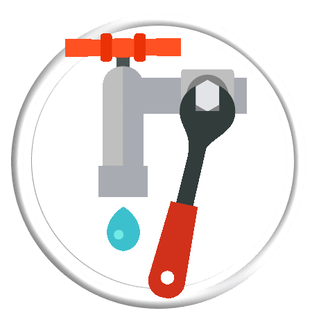 Faucet water drop repairing