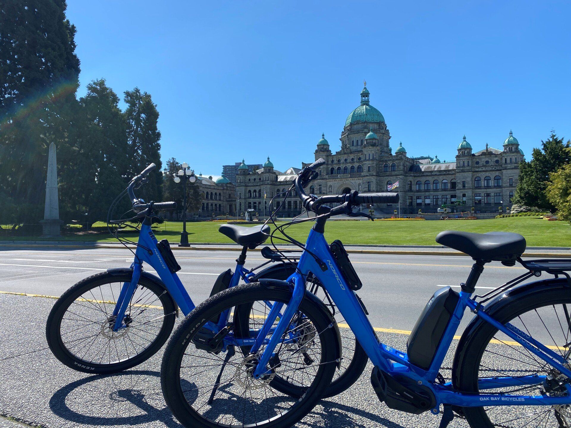 Complimentary E-bikes + Go Pro