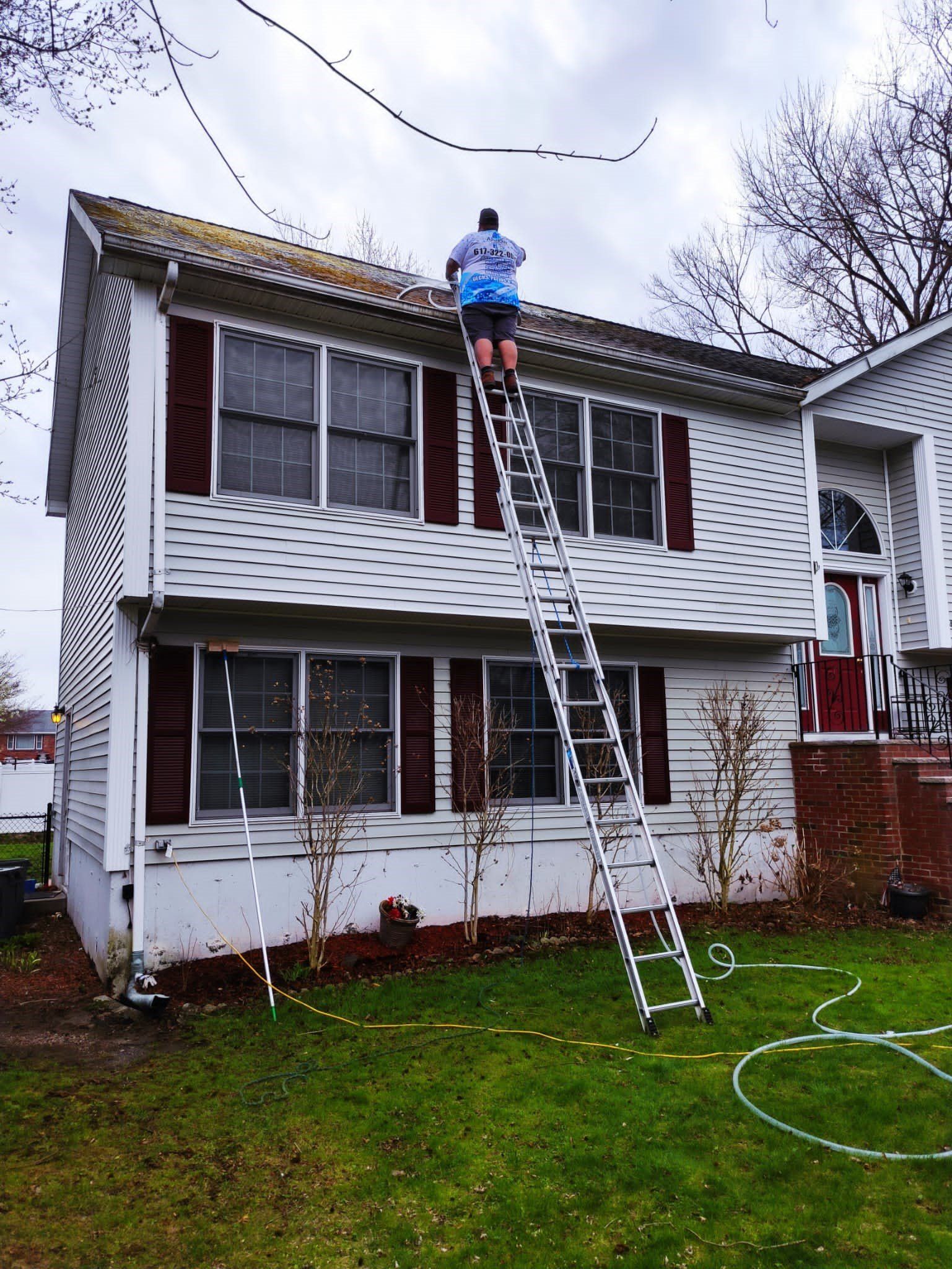 Rooftop Pressure Washing — Saugus, MA — Arrow Property Services