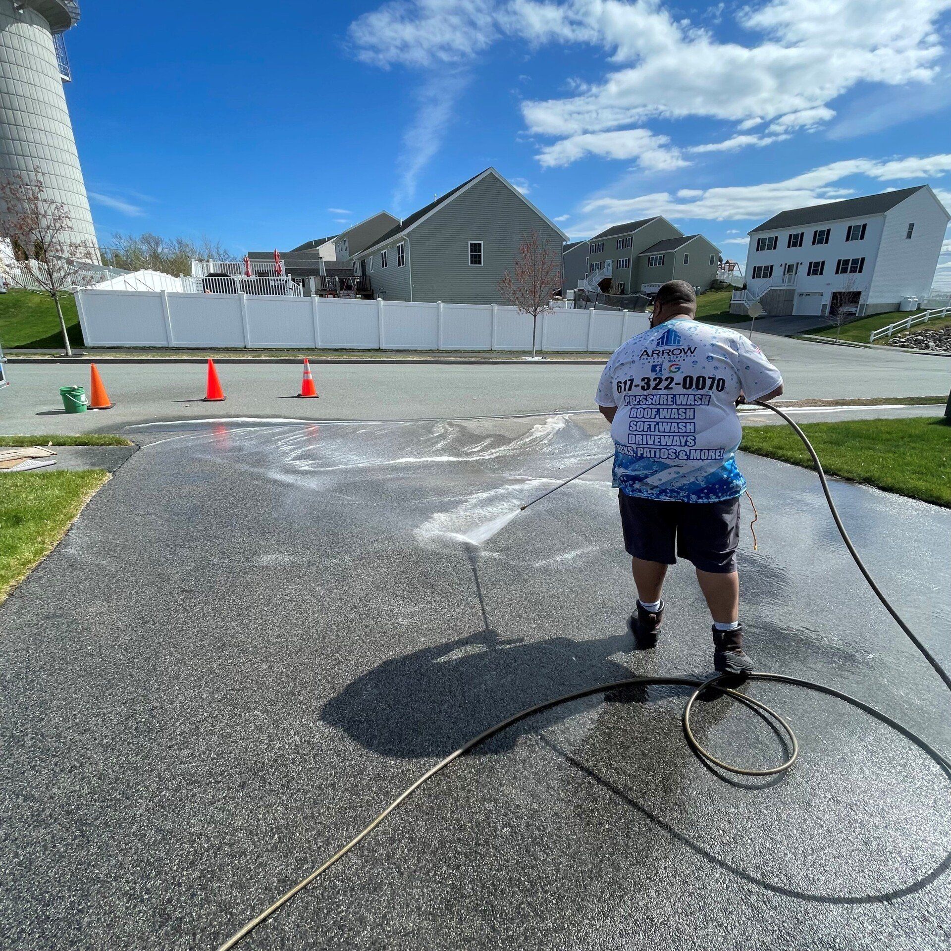 Outdoor Pressure Washing — Saugus, MA — Arrow Property Services