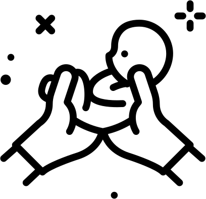 baby In hands Logo