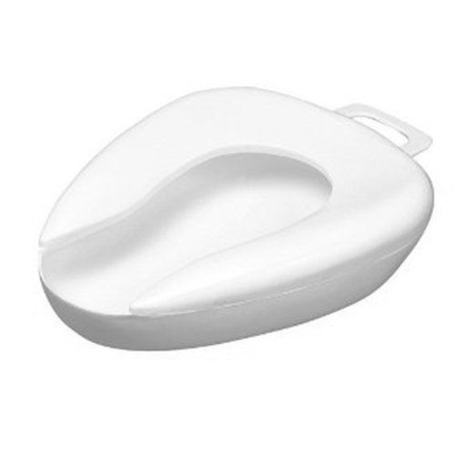 A white commode with a handle on a white background.