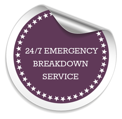 24/7 Emergency Breakdown Service Company Logo