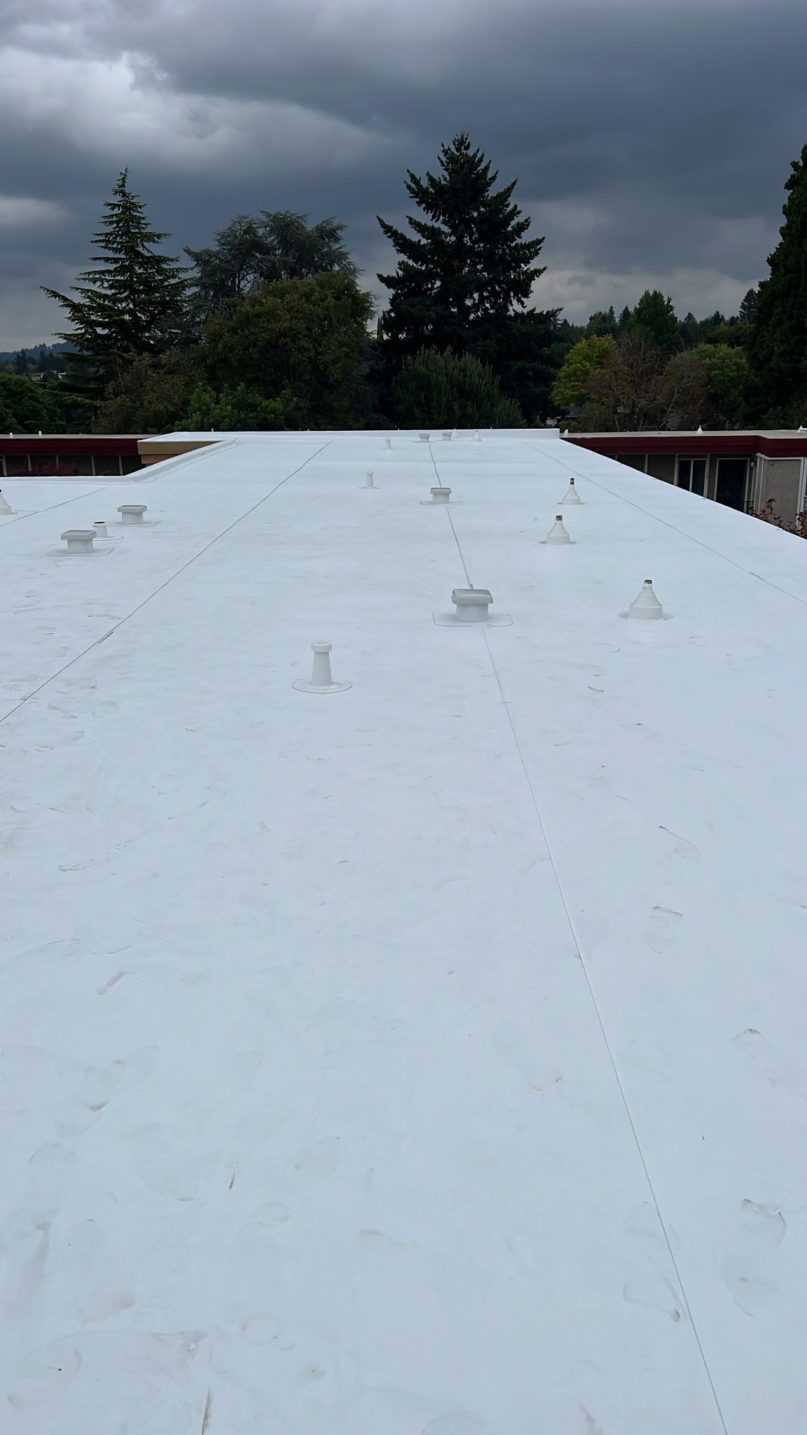 After Picture on Commercial Roofing Project in Portland OR