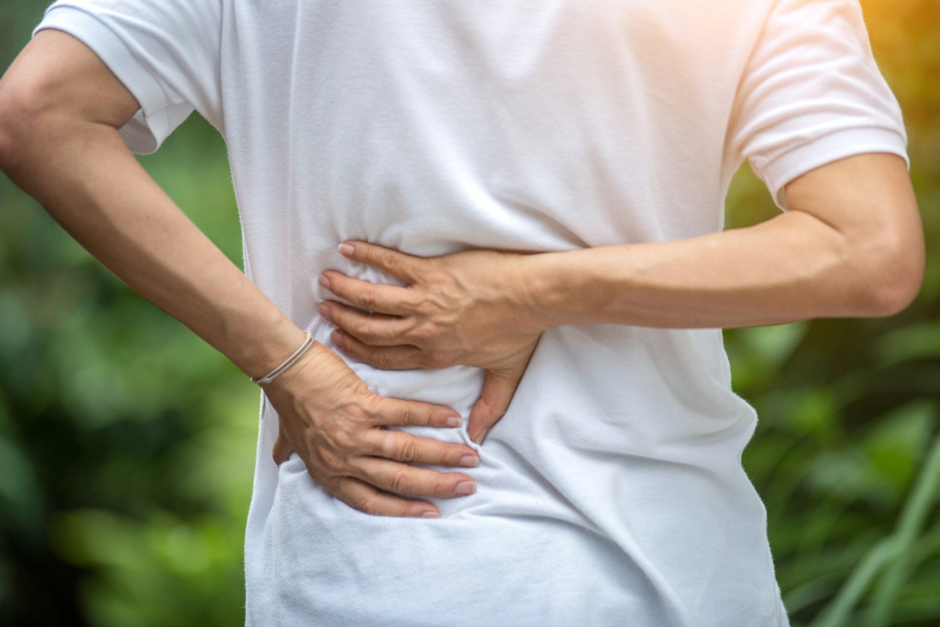 Man With Back Pain — Medford, OR — Lowengart Ruth