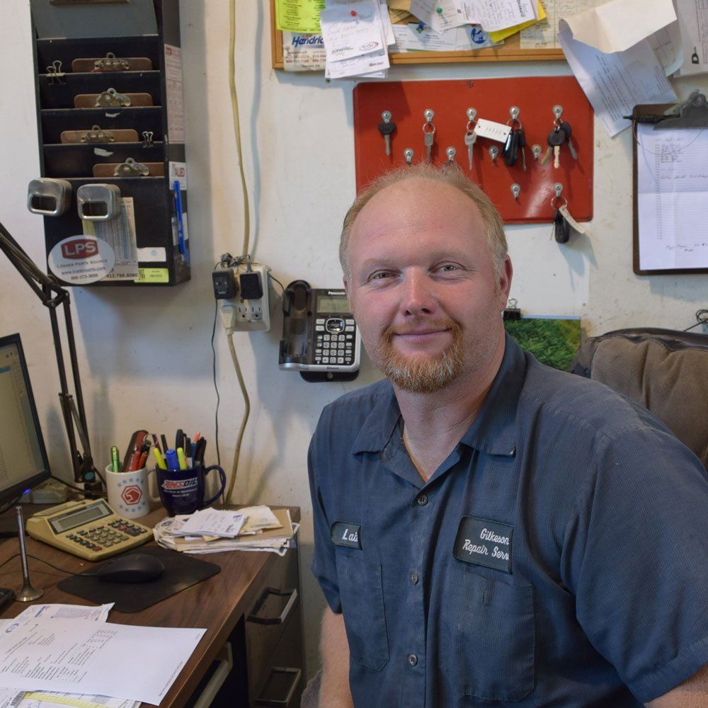 Man in The Office — Harrisonville, MO — Gilkeson Repair Service