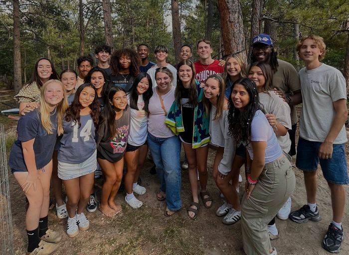 A group photo of our teens