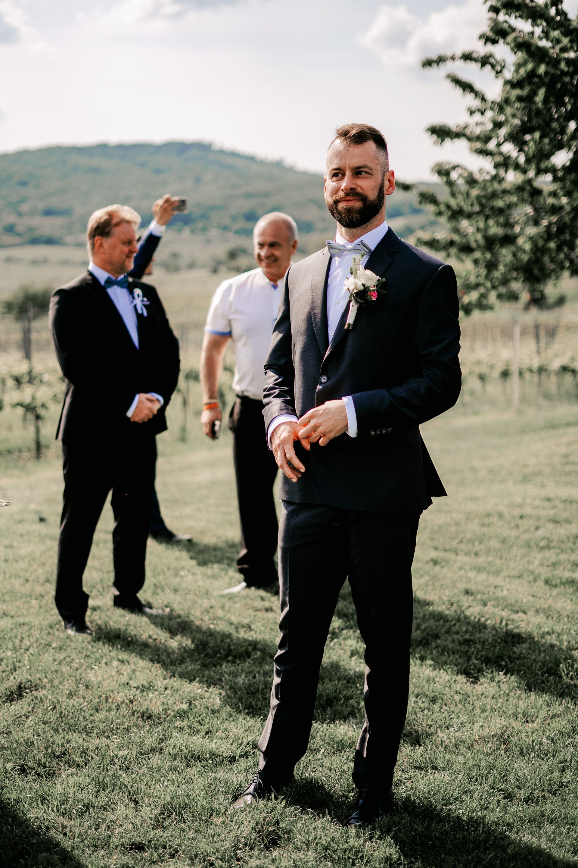 Svadobné fotografie obrad vonku  Pezinok, Bratislava a okolie