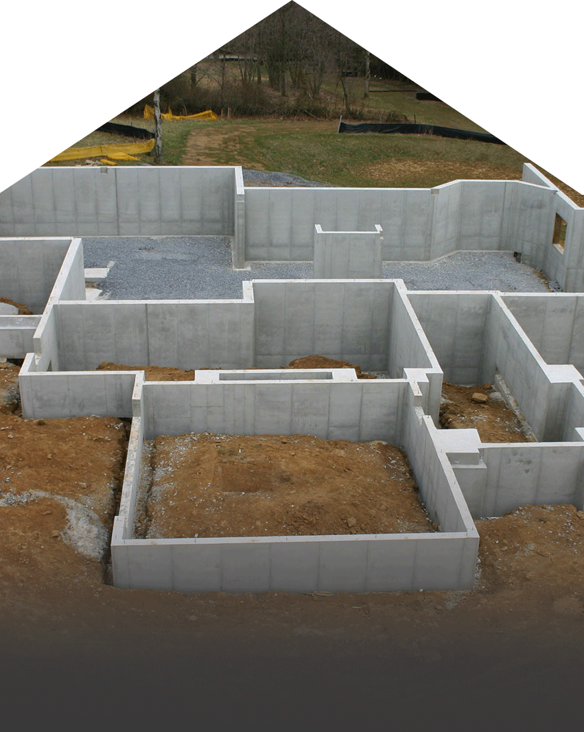 foundation of a house