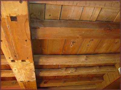 writing on beams