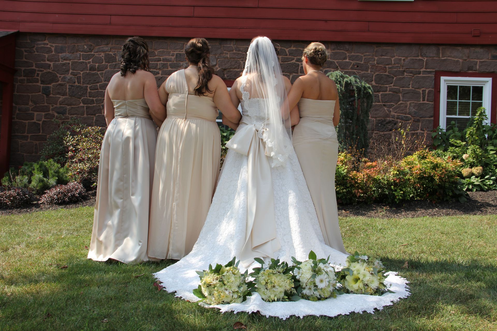 Bride with Bridesmaids