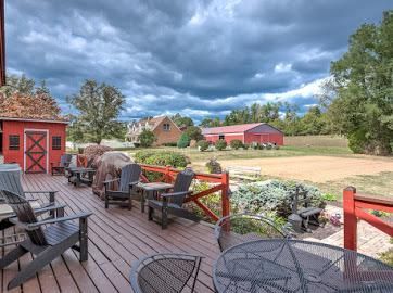 Outside view from deck