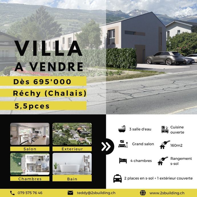 Construire maison sion, entreprise générale sion, promotion immobilière sion