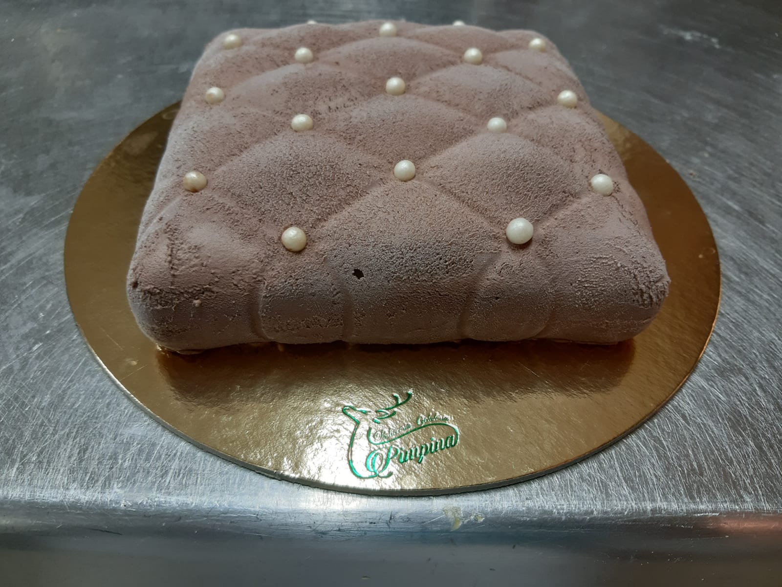 torta a forma di cuscino