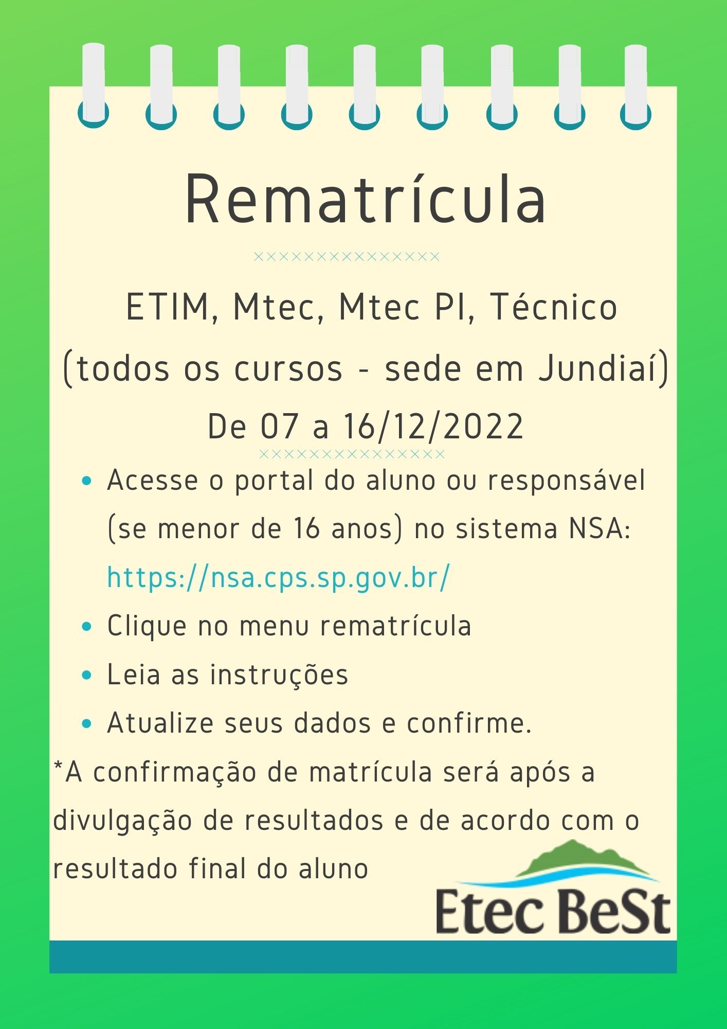 RenovaÇÃo De MatrÍcula 1º Semestre 2023 2114