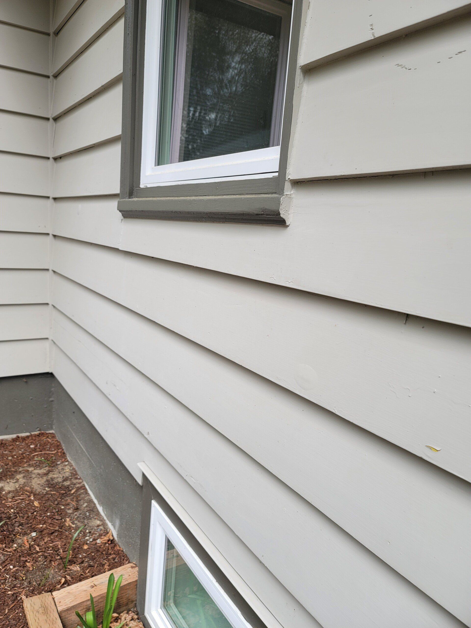 Before Exterior Painting wood wall — Seattle, WA — Cordeck Painting Services LLC