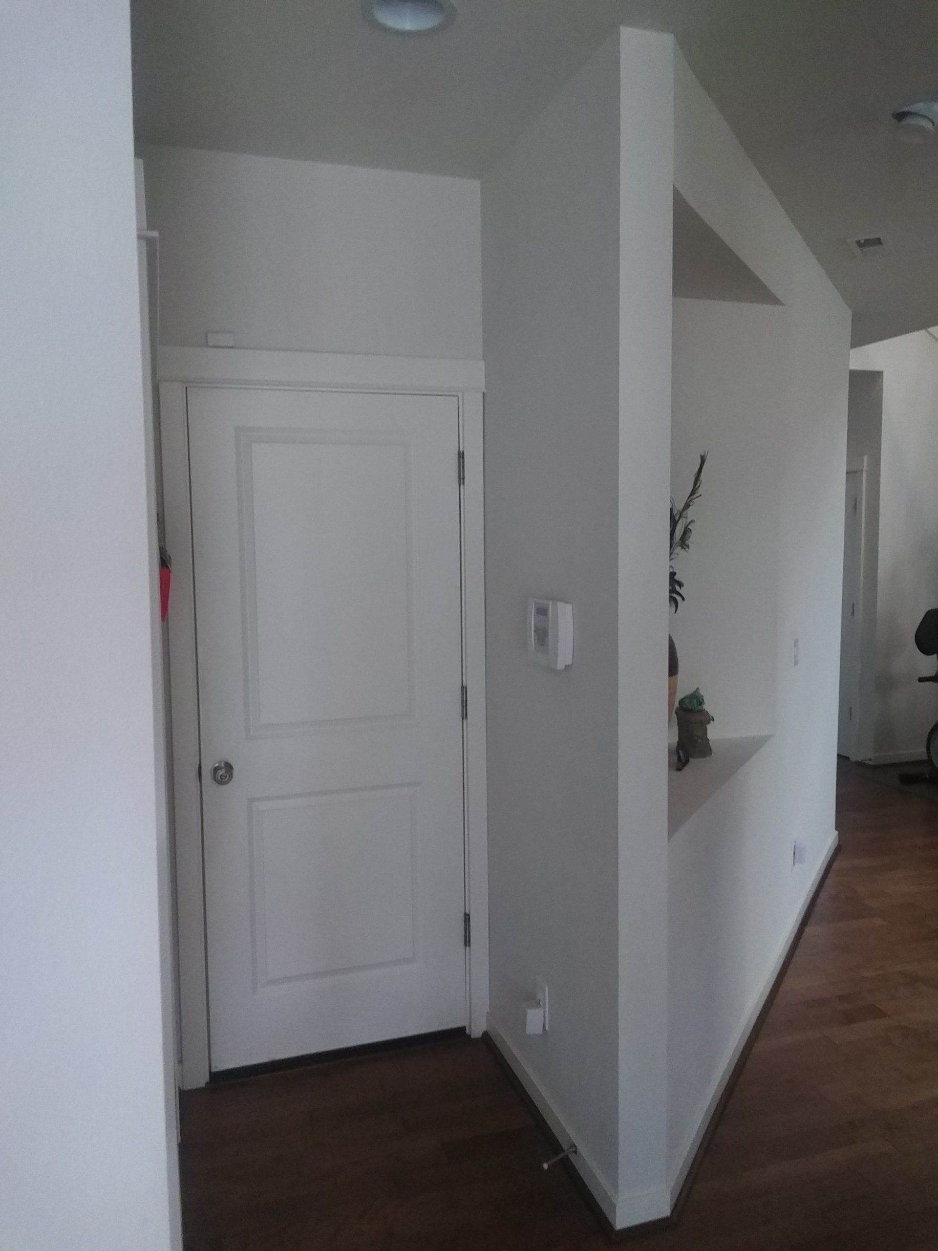 White Paint Walls And Door — Seattle, WA — Cordeck Painting Services LLC