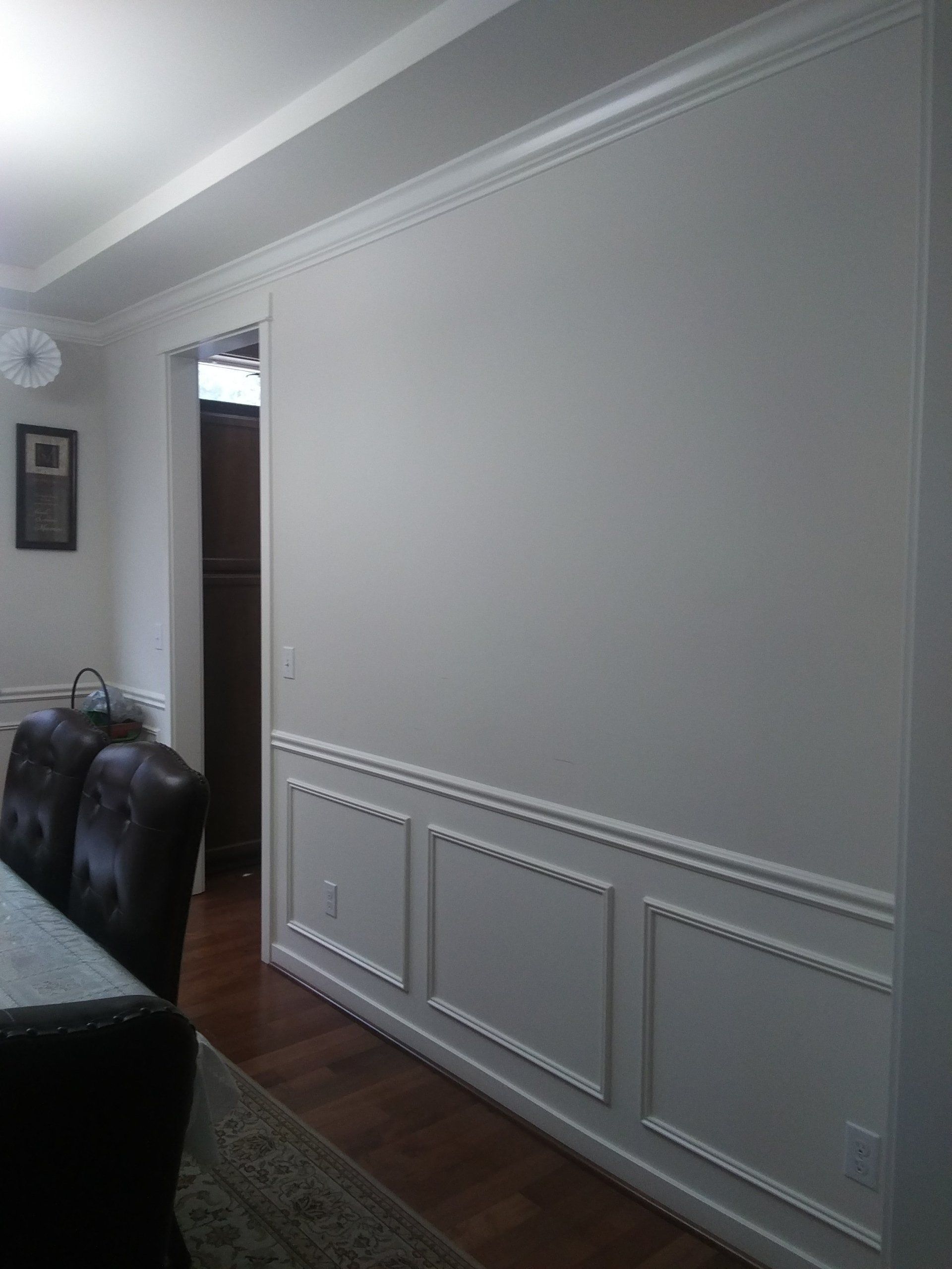 Wall With White Paint — Seattle, WA — Cordeck Painting Services LLC