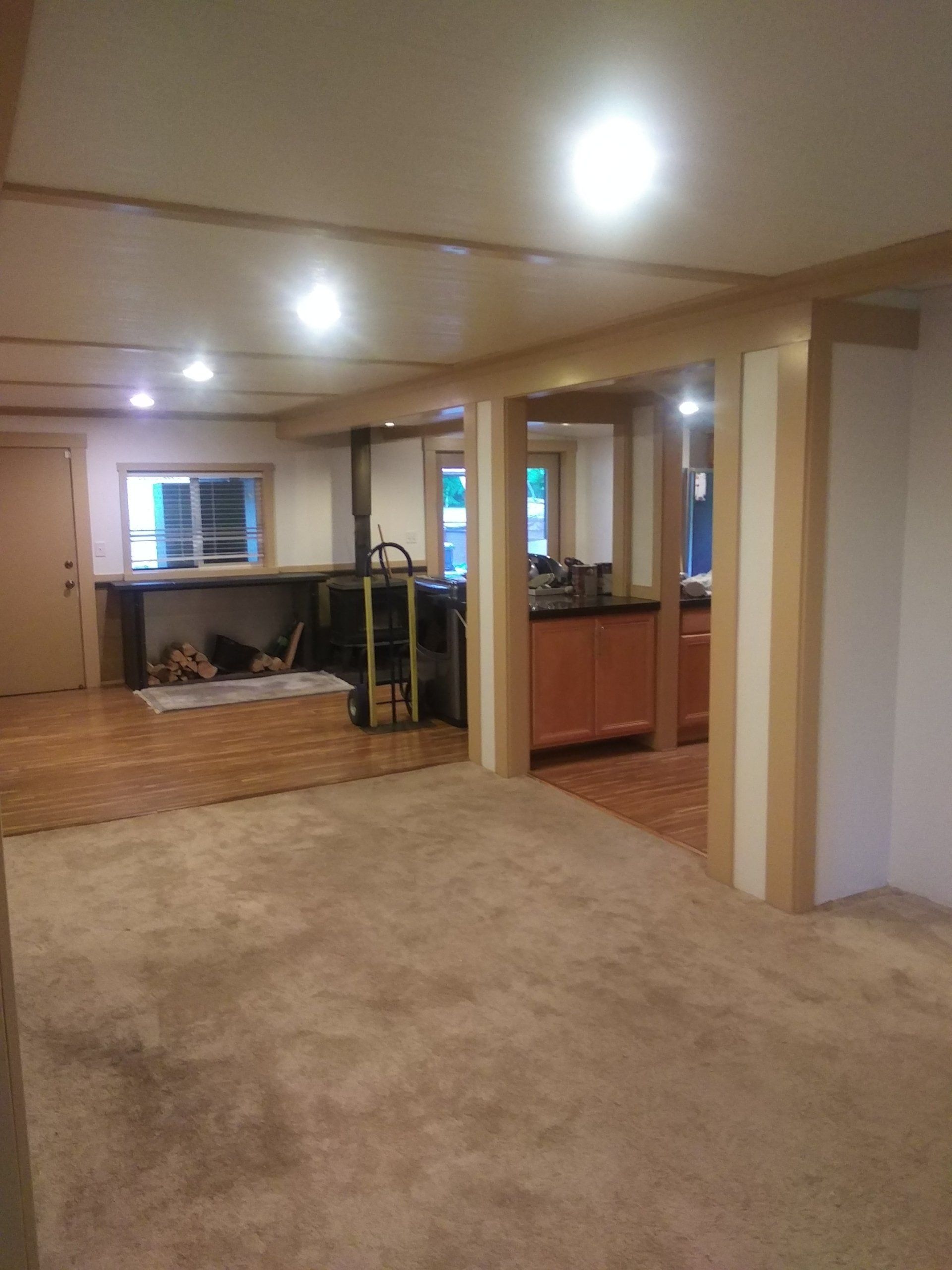 House With Incomplete Tile — Seattle, WA — Cordeck Painting Services LLC