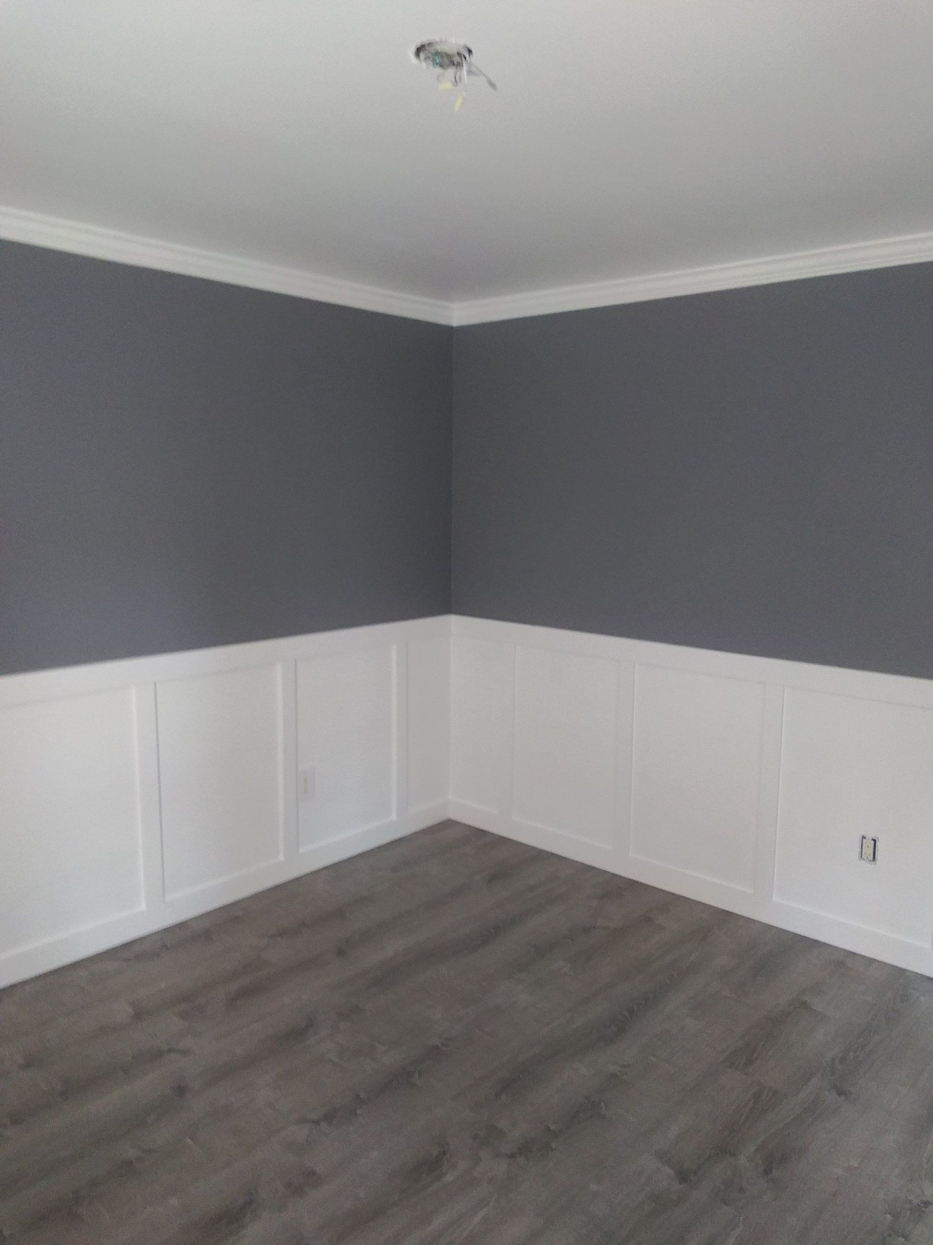 Wall With Gray Paint — Seattle, WA — Cordeck Painting Services LLC