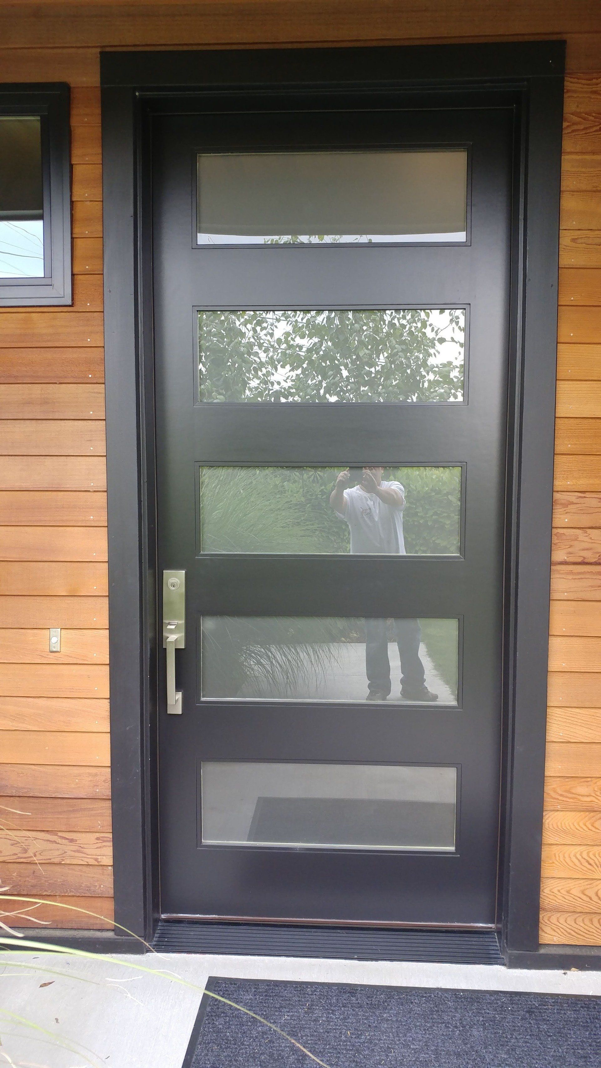 Wood And Glass Door — Seattle, WA — Cordeck Painting Services LLC