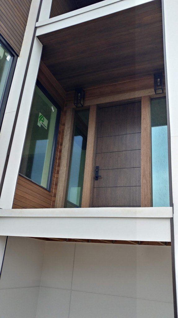 Beautiful Wood Door — Seattle, WA — Cordeck Painting Services LLC
