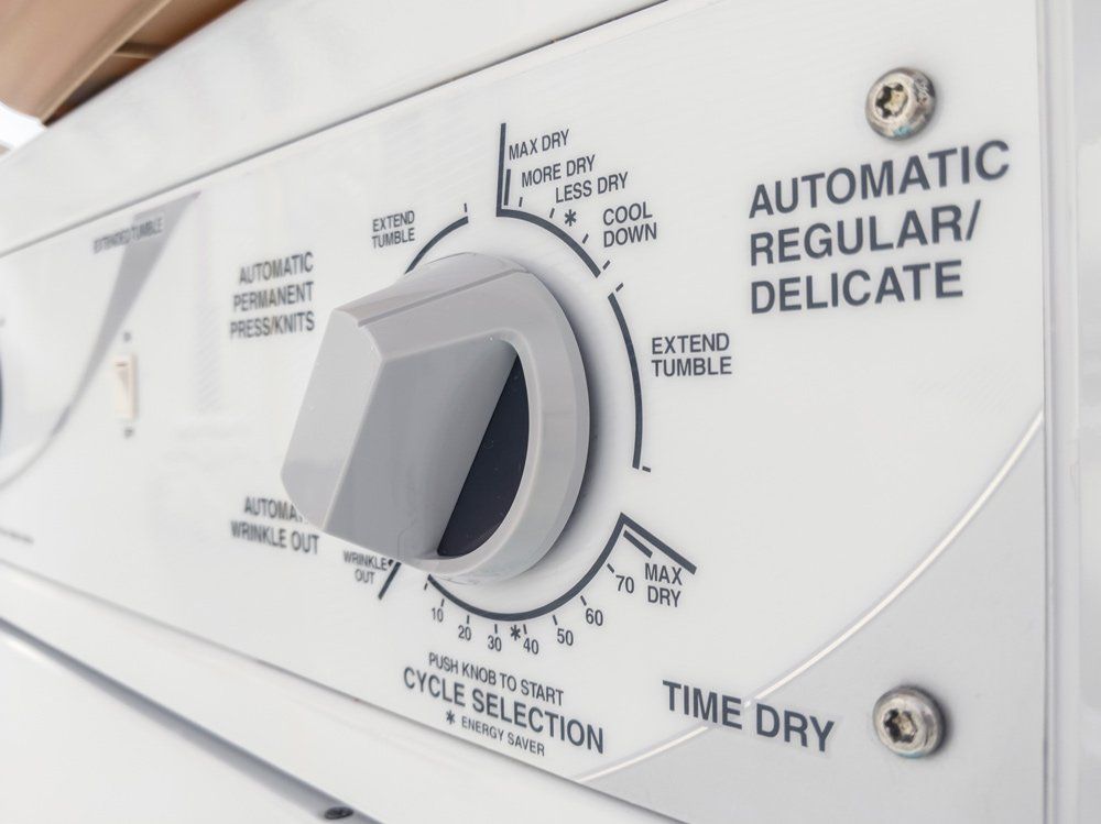 Dryer Setting — San Jose, CA — Nick's Appliance Repair