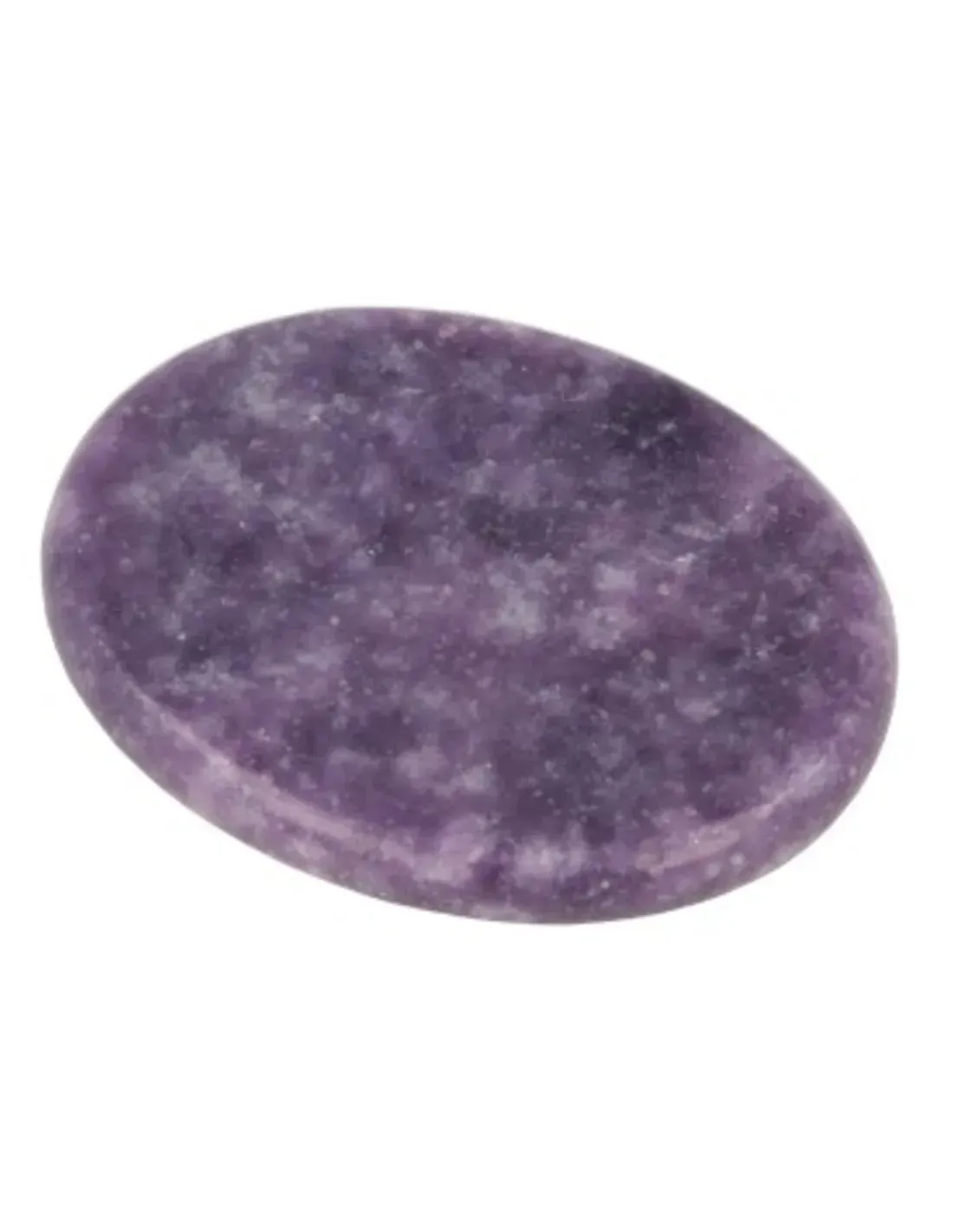 Lepidoliet zak/handsteen.2,5 tot 4 cm lang