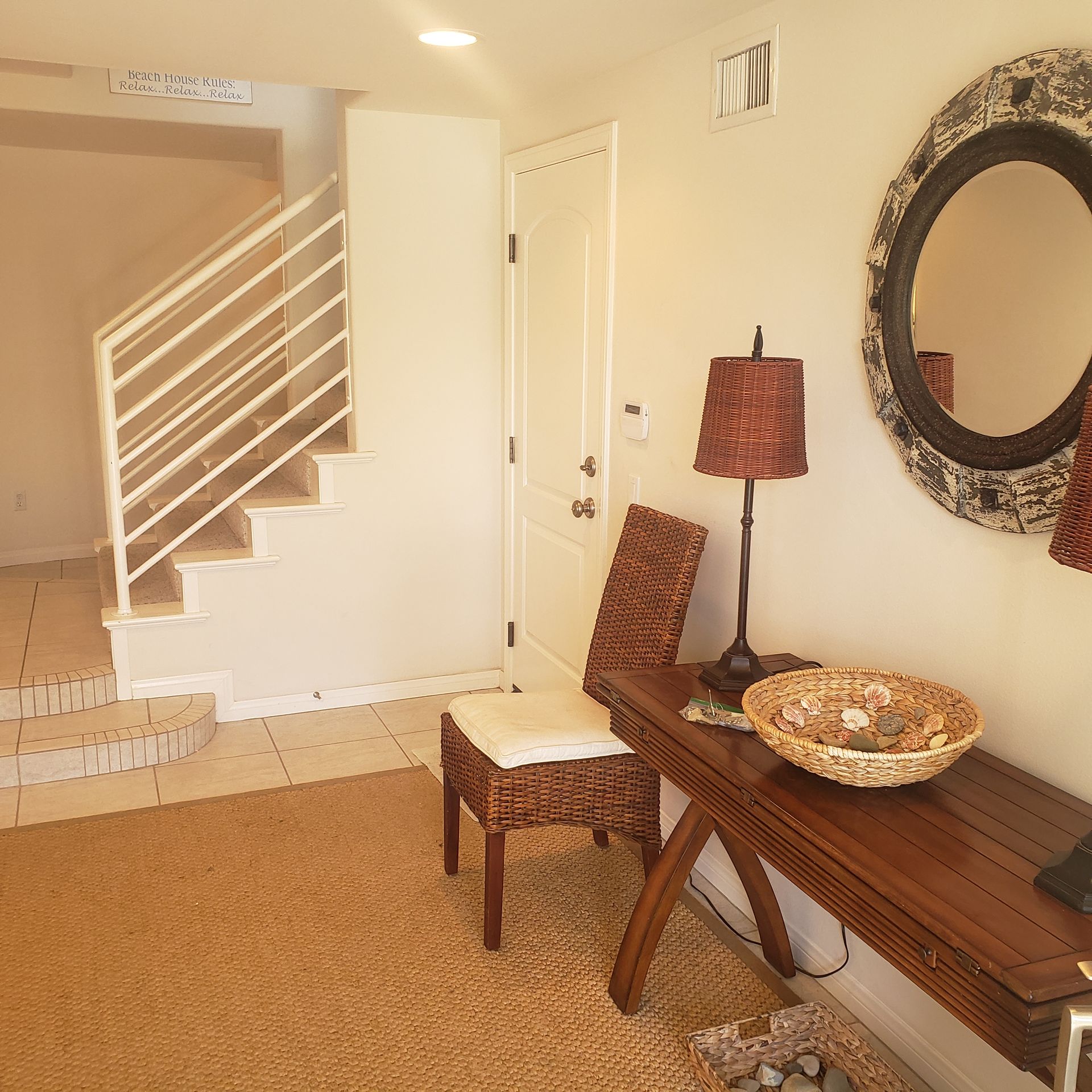 Newly Created ADU entry way