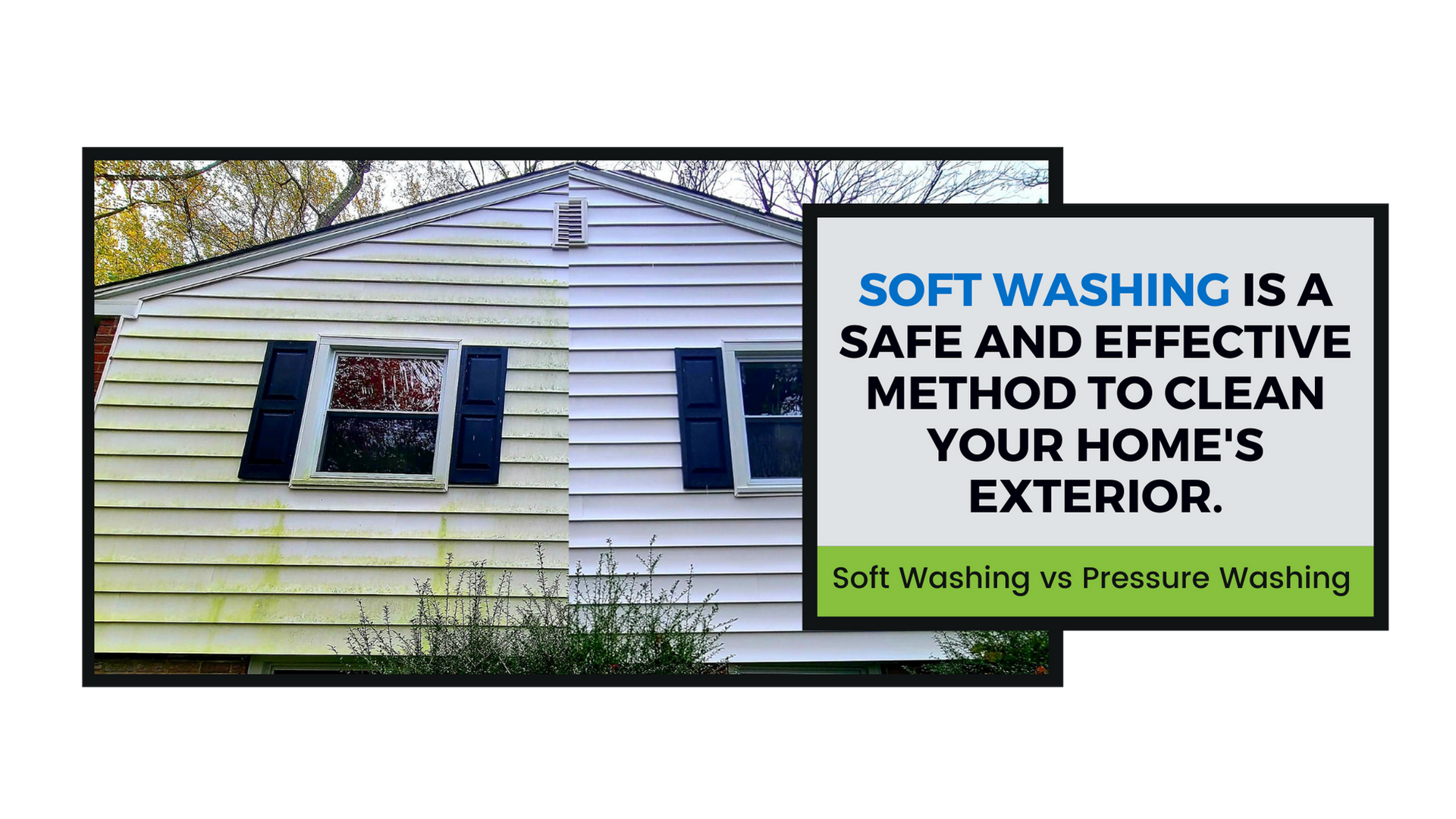 soft wash home exterior