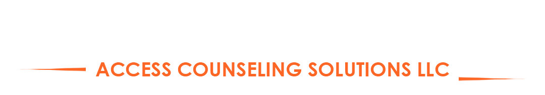 Shirley Ankrom Smith Access Counseling Solutions LLC Logo in white