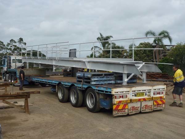 aluminum on truck trailer