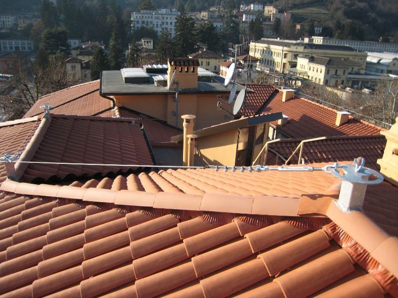tetto in tegole nuove