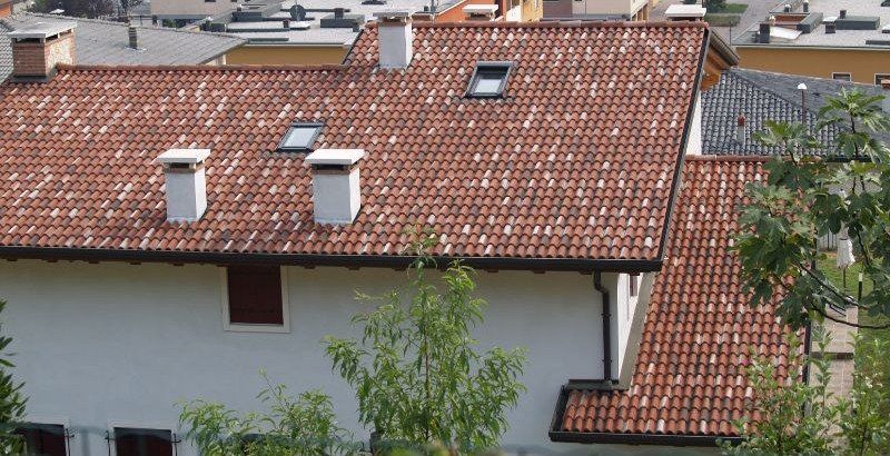 dettaglio tetto rustico