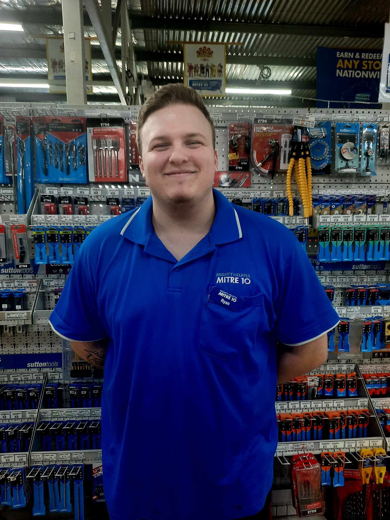Beaudesert Hardware staff Ryan